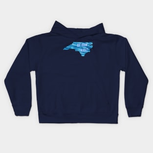 North Carolina-Got Clean Water? (blue) Kids Hoodie